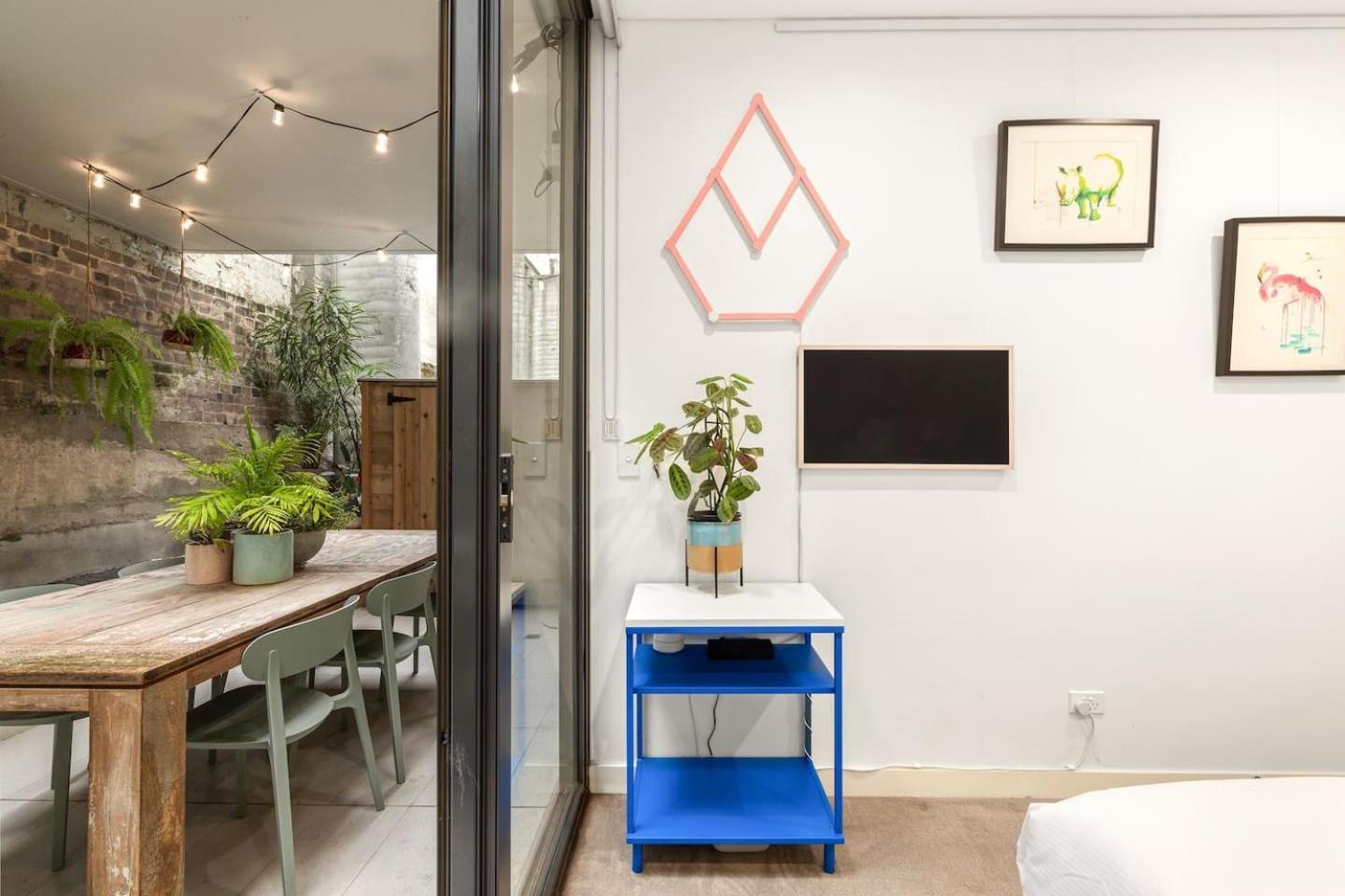 The Green Haven - Lush Industrial Chic Living Apartment Sydney