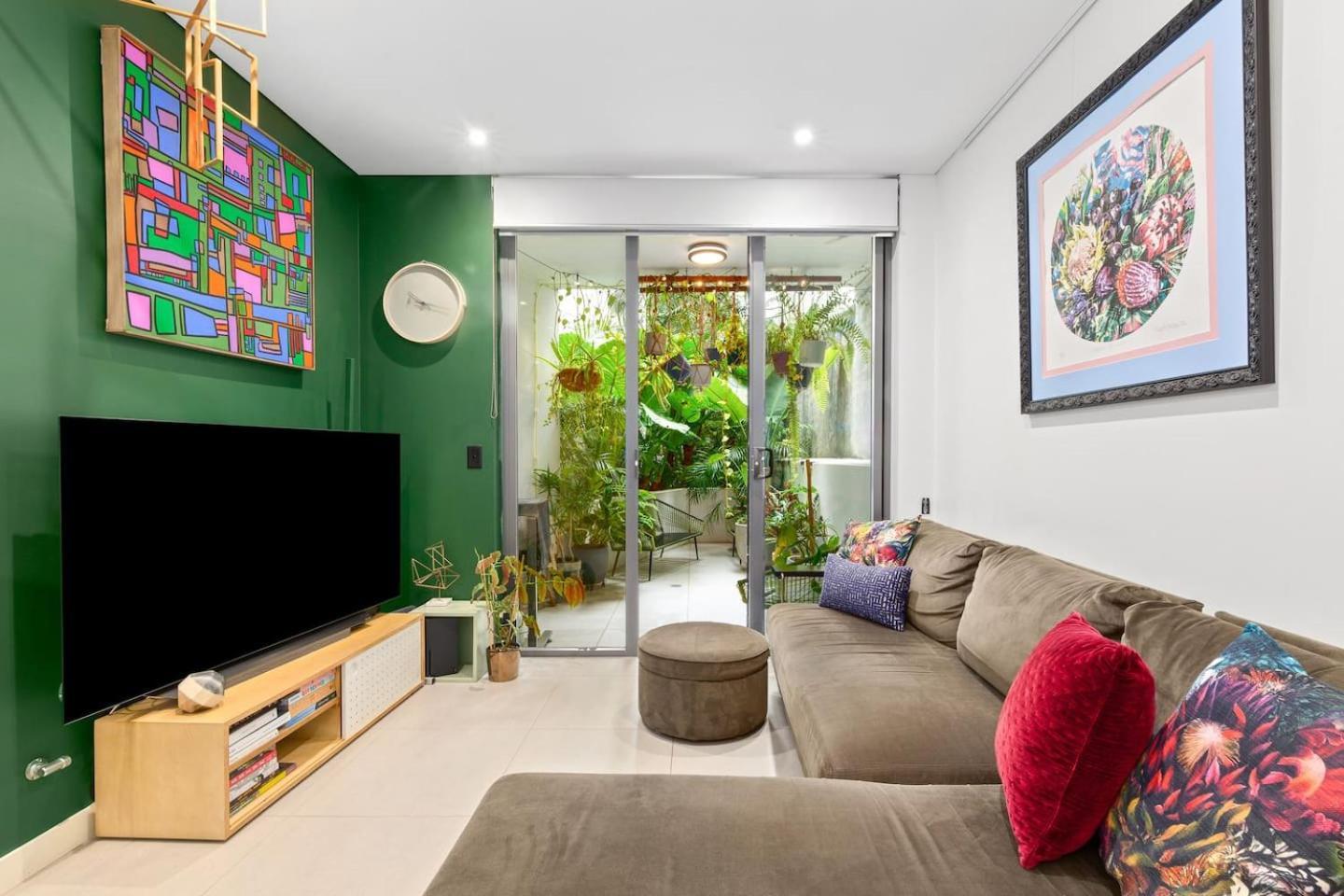 The Green Haven - Lush Industrial Chic Living * Sydney